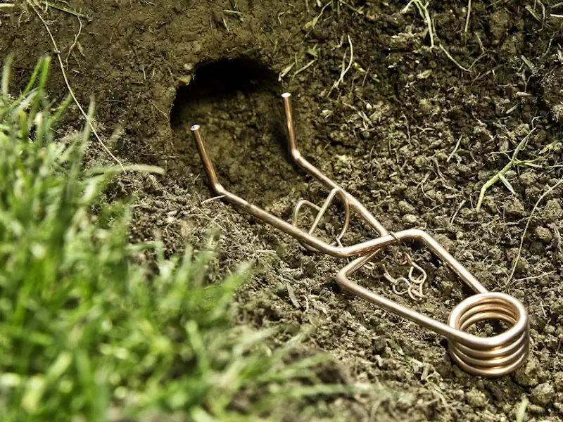 Pièges mécaniques à taupes utilisés par notre taupier à Sauvagnas